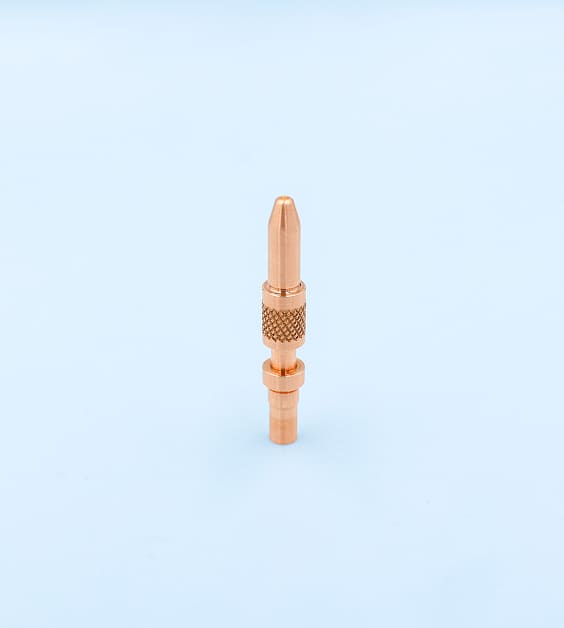 金属切削加工 ローレット部品（アヤ目ローレット）,野村精機株式会社